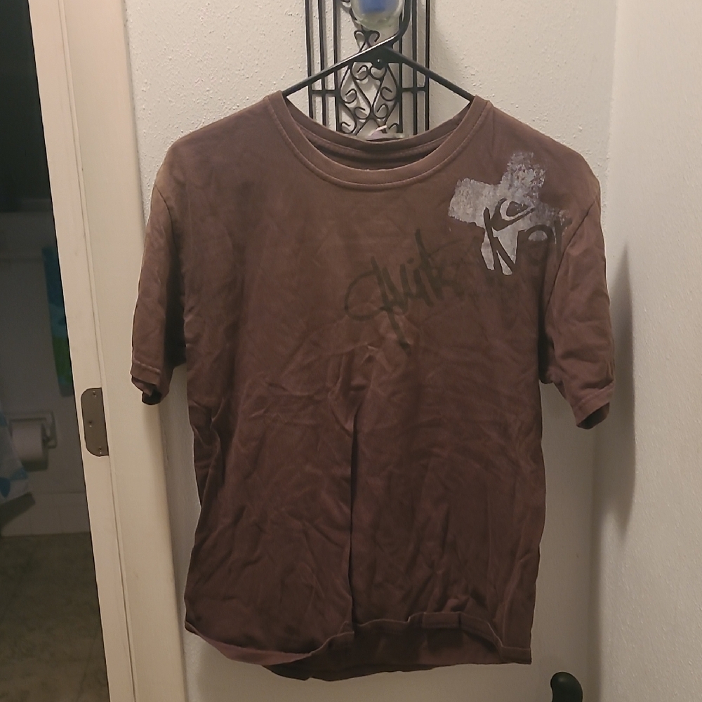 Brown Graphic T-Shirt